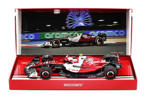 Minichamps ~j`vX 1/18 ~jJ[ W v|[Vf 2022No[[GP 10 At@I ALFA ROMEO F1 REAM ORLEN C42 GUANYU ZHOU  F BAHRAIN GP 2022 ʃMtgpbP[Wdl