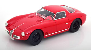 Maxima 1/18 ~jJ[ W v|[Vf 1968Nf At@I ALFA ROMEO ATL SPORT COUPE 2000 1968 BLACK WHEELS ROSSO ALFA RED bh