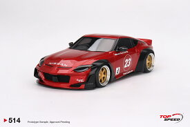 Top Speed 1/18 ミニカー レジン プロポーションモデル 2023年モデル Pandem Nissan フェアレディ Z RZ34 パッションレッド 右ハンドル仕様