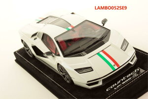 MR Collection 1/18 �~�j�J�[ ���W�� �v���|�[�V�������f�� 2021�N���f�� �����{���M�[�j LAMBORGHINI - COUNTACH LPi 800-4 ITALIAN LIVERY 2021 WHITE ITALIAN FLAG