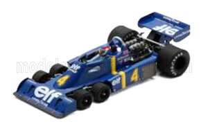 Spark 1/18 50th Anniversary Tyrrell P34 1/18 �~�j�J�[ ���W�� �v���|�[�V�������f�� 1976�N�X�G�[�f��GP ��2�� �e�B���� TYRRELL - F1 P34 ELF 6-WHEELS No.4 2nd SWEDEN GP 1976 PATRICK DEPAILLER