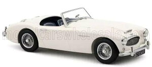 Norev �m���� 1/18 �~�j�J�[ �_�C�L���X�g���f�� 1961�N���f�� �I�[�X�e�B�� �q�[���[ 3000 AUSTIN - HALEY 3000 MKII SPIDER CABRIOLET 1961 �z���C�g
