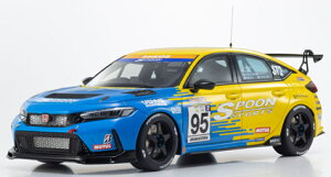 Kyosho Samurai Series 1/18 �~�j�J�[ ���W�� �v���|�[�V�������f�� 2024�N�X�[�p�[�ϋv HONDA CIVIC FL5 SPOON No.95