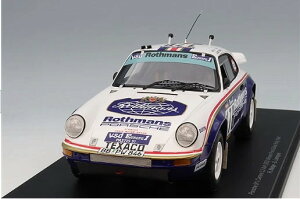 Spark 1/18 �~�j�J�[ ���W�� �v���|�[�V�������f�� 1984�N�p���E�_�J�[�������[ �D�����f�� �|���V�F Porsche 911 Carrerra 3.2 4X4 (953) No.176 1984 Paris-Dakar winning driven by Ren? Metge and Dominique Lemoyne