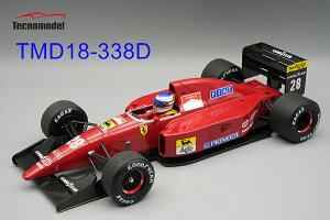 Tecnomodel �e�N�m���f�� 1/18 �~�j�J�[ ���W�� �v���|�[�V�������f�� 1992�N�p��GP �t�F���[�� FERRARI - F1 F92A TEAM SCUDERIA FERRARI SPA No.28 BRITISH GP (with pilot figure) 1992 IVAN CAPELLI �C���@���E�J�y��