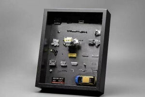 MotorHelix ���[�^�[�w���b�N�X �t���[���f�B�X�v���C���f�� 1/64 �~�j�J�[ �_�C�L���X�g���f�� 2011�N���f�� �z���_ �V�r�b�N Honda Civic Type-R FD2 Spoon Racing + 1/18 K-Series Engine Spoon