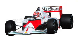 GP Replicas 1/18 �~�j�J�[ ���W�� �v���|�[�V�������f�� 1985�N�I�����_GP �D�����f�� �}�N���[���� McLAREN - F1 MP4/2B TAG TEAM MARLBORO McLAREN INTERNATIONAL No.1 WINNER DUTCH GP 1985 NIKI LAUDA �j�L�E���E�_
