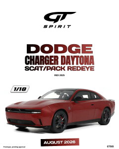 GT Spirit gts585 1/18 �~�j�J�[ ���W�� �v���|�[�V�������f�� 2025�N���f�� �_�b�W DODGE - CHARGER DAYTONA SCAT PACK 2025 ���b�h