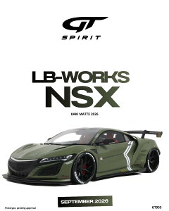 GT Spirit gts955 1/18 �~�j�J�[ ���W�� �v���|�[�V�������f�� 2026�N���f�� �z���_ HONDA - NSX LB-WORKS 2026 - MATT GREEN �}�b�g�O���[��