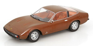KK Scale 1/18 �~�j�J�[ �_�C�L���X�g���f�� 1971�N���f�� �t�F���[�� FERRARI - 365 GTC4 COUPE 1971 �u���E�����^���b�N
