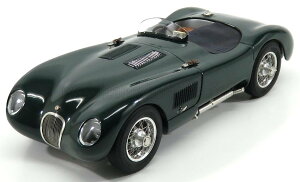 CMC 1/18 �~�j�J�[ �_�C�L���X�g���f�� 1952�N���f�� �W���K�[ C-Type �u���e�B�b�V���E���[�V���O�E�O���[��1952 Jaguar C-Type British Racing Green 1:18 CMC