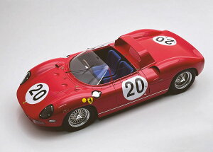 Tecnomodel �e�N�m���f�� 1/18 �~�j�J�[ ���W�� �v���|�[�V�������f�� 1964�N���}��24���� �t�F���[�� FERRARI - 275P SPIDER 3.3L V12 TEAM FERRARI SPA SEFAC No.20 WINNER 24h LE MANS 1964 NINO VACCARELLA - JEAN GUICHET