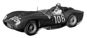 Top Marques �g�b�v�}���P�X 1/12 �~�j�J�[ ���W�� �v���|�[�V�������f�� 1958�N�^���K�t���[���I �D�����f�� �t�F���[�� FERRARI - 250 TR TESTAROSSA 3.0L V12 SPIDER No.106 WINNER TARGA FLORIO 1958 LUIGI MUSSO - OLIVIER G