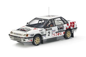 Top Marques gbv}PX 1/18 ~jJ[ W v|[Vf 1993Np[ Df Xo SUBARU - LEGACY RS No.2 WINNER BRITISH RALLY 1993 RICHARD BURNS - ROBERT REID