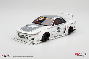 Top Speed 1/18 �~�j�J�[ ���W���v���|�[�V�������f�� 2025�N�����I�[�g�T���� ���Y NISSAN - SKYLINE GT-R (R32) No.58 LBWK KAIDO WORKS 2025 Tokyo Auto Salon