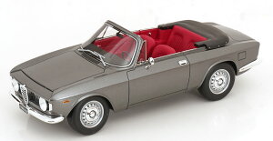 Mitica 1/18 ~jJ[ W v|[Vf 1964Nf ALFA ROMEO GIULIA 1600 GTC CABRIOLET Open 1964 INTERIOR RED - GRIGIO MET O[^bN