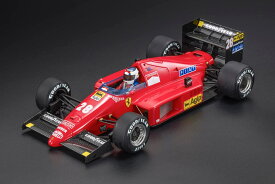 GP Replicas 1/18 ミニカー レジン プロポーションモデル 1986年オーストリアGP 第3位 フェラーリ FERRARI - F1 F1/86 No.28 3rd AUSTRIAN GP 1986 S.JOHANSSON ステファン・ニルス・エドウィン・ヨハンソン ドライバーフィギャー付き アクリルケース付き