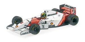 Minichamps 1/18 ~jJ[ _CLXgf 1993NiRGP Df }N[ tH[h McLAREN - F1 FORD MP4/8 V8 TEAM MARLBORO No.8 WINNER MONACO GP WITH STANDING FIGURE AND TROPHY DIRTY VERSION 1993 AYRTON SENNA 
