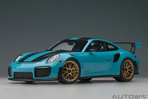 AUTOart I[gA[g 1/18 ~jJ[ R|Wbg _CLXgf 2019Nf |VF Porsche 911 (991.2) GT2 RS Weissach Package @CUbnEpbP[W u[EJ[{ubN