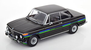 KK Scale 1/18 �~�j�J�[ �_�C�L���X�g���f�� 1970�N���f�� BMW - 2002 ALPINA 1974 �u���b�N