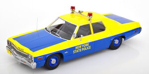 KK Scale 1/18 ~jJ[ _CLXgf 1974Nf _bW DODGE - MONACO NEW YORK STATE POLICE 1974 j[[NBx@
