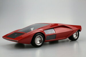 Top Marques gbv}PX 1/12 ~jJ[ WEv|[Vf 1970N `A XggX [ RZvg LANCIA - STRATOS ZERO CONCEPT 1970 - REDDISH BROWN bfVuE