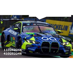 Minichamps �~�j�`�����v�X 1/18 �~�j�J�[ �_�C�L���X�g���f�� 2025�N�C����6���� �|�[���|�W�V���� BMW M4 GT3 EVO TEAM WRT VALENTINO ROSSI / AHMAD AL HARTHY / KELVIN VAN DER LINDE 6H IMOLA 2025 POLE POSITION