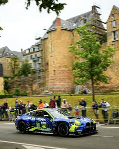 Minichamps �~�j�`�����v�X 1/18 �~�j�J�[ �_�C�L���X�g���f�� 2025�N���}��24���� BMW M4 GT3 EVO TEAM WRT VALENTINO ROSSI / AHMAD AL HARTHY / KELVIN VAN DER LINDE 24H LE MANS 2025