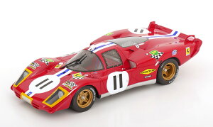 Werk83 1/18 ~jJ[ W v|[Vf 1970N}24 4 tF[ FERRARI - 512S 5.0L V12 LONG TAIL TEAM N.A.R.T.H. NORTH AMERICAN RACING No.11 4th 24h LE MANS 1970 RONNIE BUCKNUM - SAM POSEY