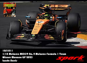 Spark Xp[N 1/18 ~jJ[ W v|[Vf 2025N5iRGP Df }N[ MCL39 No.4 hEmX Pit Board t