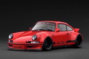 Ignition Model イグニッションモデル 1/18 ミニカー レジン プロポーションモデル RAUH-Welt BEGRIFF RWB 964 Backdate レッド