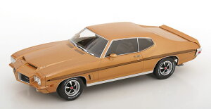 KK-Scale 1/18 ミニカー ダイキャストモデル 1972年モデル ポンティアック PONTIAC - GTO LeMans RAM AIR COUPE 1972 ライトブラウンメタリック