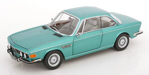 KK Scale 1/12 ~jJ[ _CLXgf 1971Nf BMW - 3.0 CSi E9 COUPE 1971 ALPINA RIMS AsizC[ TURQUOISE MET ^[RCY^bN