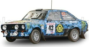 Sun Star �T���X�^�[ 1/18 �~�j�J�[ �_�C�L���X�g���f�� 2009�N�����[�E�j���[���[�N FORD ENGLAND - ESCORT MKII RS1800 No.43 RALLY NEW YORK 2009 KEN BLOCK - ALESSANDRO GELSOMINO