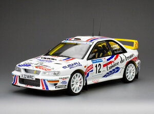 Sun Star TX^[ 1/18 ~jJ[ _CLXgf 2022N[EWEN[NEA Df Xo CvbT SUBARU IMPREZA WRC00 No.12 WINNER RALLY JIM CLARK MEMORIAL 2002 ANDREW NESBITT - 