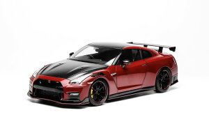 MotorHelix [^[wbNX 1/18 ~jJ[ _CLXgf 2022Nf Y Nissan GT-R NISMO (R35) Special Edition 2022 Vibrant Red bh