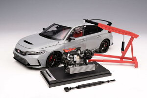 MotorHelix [^[wbNX 1/18 ~jJ[ _CLXgf 2023Nf z_ VrbN Honda Civic Type-R FL5 2023 Sonic Grey Pearl O[ 1/18 scale GWN[EfBXvCGWt