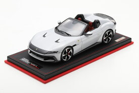 MR Collection 1/18 ミニカー レジン プロポーションモデル 2024年モデル フェラーリ 12チリンドリ FERRARI - 12 CILINDRI V12 830cv SPIDER OPEN 2024 - BIANCO ARTICO ホワイト