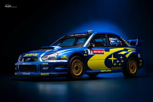Otto Mobile otmg092 �I�b�g���r�� 1/12 �~�j�J�[ ���W�� �v���|�[�V�������f�� 2003�N�����[�E�E�G�[���Y �D�����f�� �X�o�� SUBARU - IMPREZA S9 WRC03 No.7 WINNER RALLY WALES GB 2003 PETTER SOLBERG - PHIL MILLS
