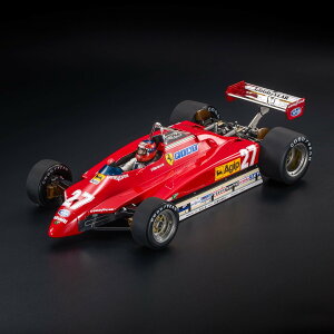 GP Replicas 1/12 ~jJ[ W v|[Vf 1982NT}mGP 2 tF[ FERRARI - F1 126C2 No.27 2nd SAN MARINO GP (with pilot figure hCo[tBM[t) 1982 GILLES VILLENEUVE