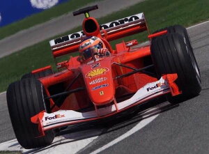 GP Replicas 1/12 ~jJ[ W v|[Vf 2001NiRGP 2 tF[ FERRARI - F1 F2001 No.2 2nd MONACO GP 2001 RUBENS BARRICHELLO