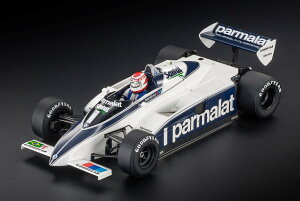 GP Replicas 1/18 ミニカー レジン プロポーションモデル 1982年カナダGP 優勝モデル ブラハム BRABHAM - F1 BT50 PARMALAT No.1 WINNER CANADIAN GP 1982 NELSON PIQUET ドライバーフィギュア付き