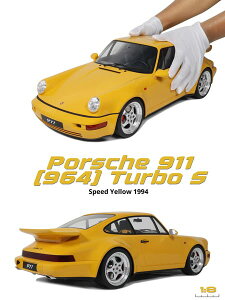GT Spirit gts801701 1/8 ~jJ[ W v|[Vf 1994Nf |VF PORSCHE 911 964 TURBO S COUPE 1994 Speed Yellow CG[