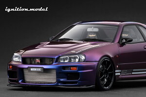 Ignition Model COjVf 1/18 ~jJ[ W v|[Vf 2024Nf Y TOP SECRET 34GT-R BNR34 p[v^bN