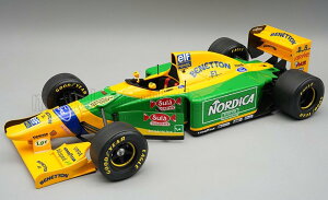Tecnomodel eNmf 1/18 ~jJ[ W v|[Vf 1993NoZiEeXg xlg BENETTON - F1 B193 TEAM BENETTON FORD No.0 TEST BARCELLONA 1993 MICHELE ALBORETO ~P[EA{[g