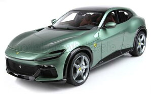 BBR 1/18 ~jJ[ _CLXgf 2022Nf tF[ FERRARI - PUROSANGUE SUV 2022 - POLIFOAM PACKAGING VvpbP[W VERDE DORA O[^bN