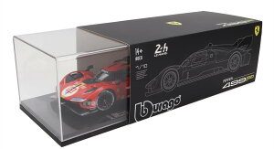 {f Burago 1/18 ~jJ[ _CLXgf 2023N}24 DftF[ FERRARI - 499P 3.0L TURBO V6 TEAM FERRARI AF CORSE No.51 WINNER 24h LE MANS 2023 ALESSANDRO PIER GUIDI - JAMES CALADO - AN