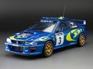 Sun Star TX^[ 1/18 ~jJ[ _CLXgf 1997NRally RAC Lombard Df Xo CvbT SUBARU - IMPREZA S5 WRC No.3 WINNER RALLY RAC LOMBARD 1997 COLIN McRAE - NICKI GRIST