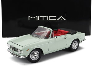 Mitica 1/18 ~jJ[ W v|[Vf 1964Nf ALFA ROMEO GIULIA 1600 GTC CABRIOLET Open 1964 INTERIOR RED - AZZURRO SPAZIO Cgu[