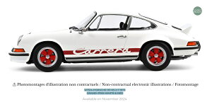 Norev m 1/12 ~jJ[ _CLXgf 1973Nf |VF PORSCHE - 911 CARRERA RS 2.7 COUPE 1973 zCg